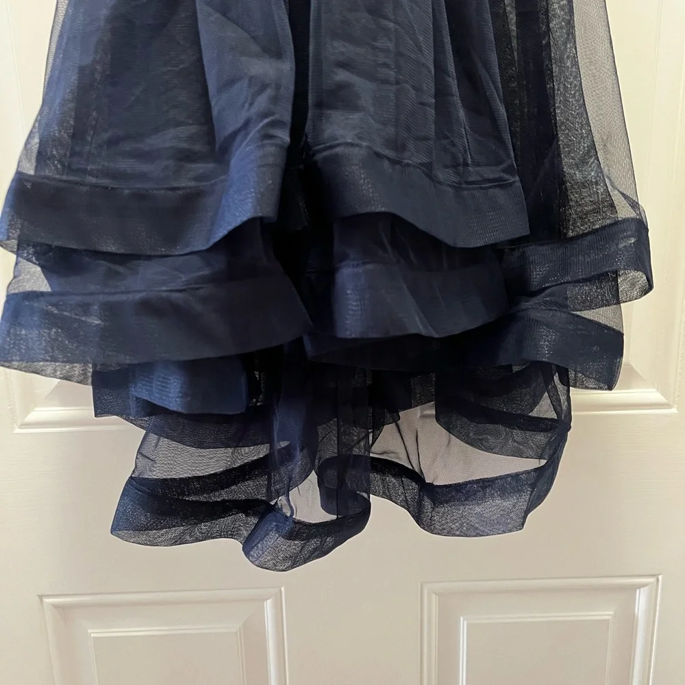Speechless Girls 10 Navy sleeveless dress - Picture 4 of 11